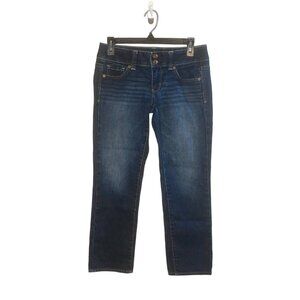 American Eagle stretch Artist dark wash denim jeans Size 2